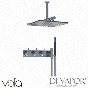 Vola 3/4 Inch Thermostatic Mixer (5474R-051A) Spare Parts