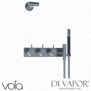 Vola 3/4 Inch Thermostatic Mixer (5474R-081) Spare Parts