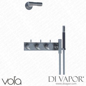 Vola 3/4 Inch Thermostatic Mixer (5474R-081D) Spare Parts