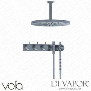 Vola 3/4 Inch Thermostatic Mixer (5475S-061A) Spare Parts