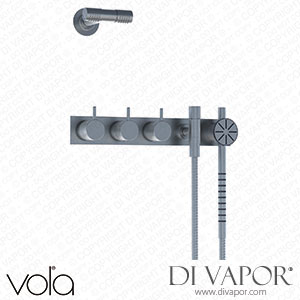 Vola 3/4 Inch Thermostatic Mixer (5475S-081D) Spare Parts