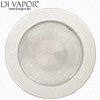 Round Shower Door Handle for 55mm Circular Hole