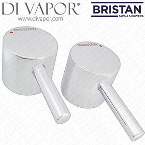 Bristan 5502040 Handle Assembly - Pair for Blitz Bath Tap Range