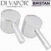 Bristan 5502040 Handle Assembly - Pair for Blitz Bath Tap Range