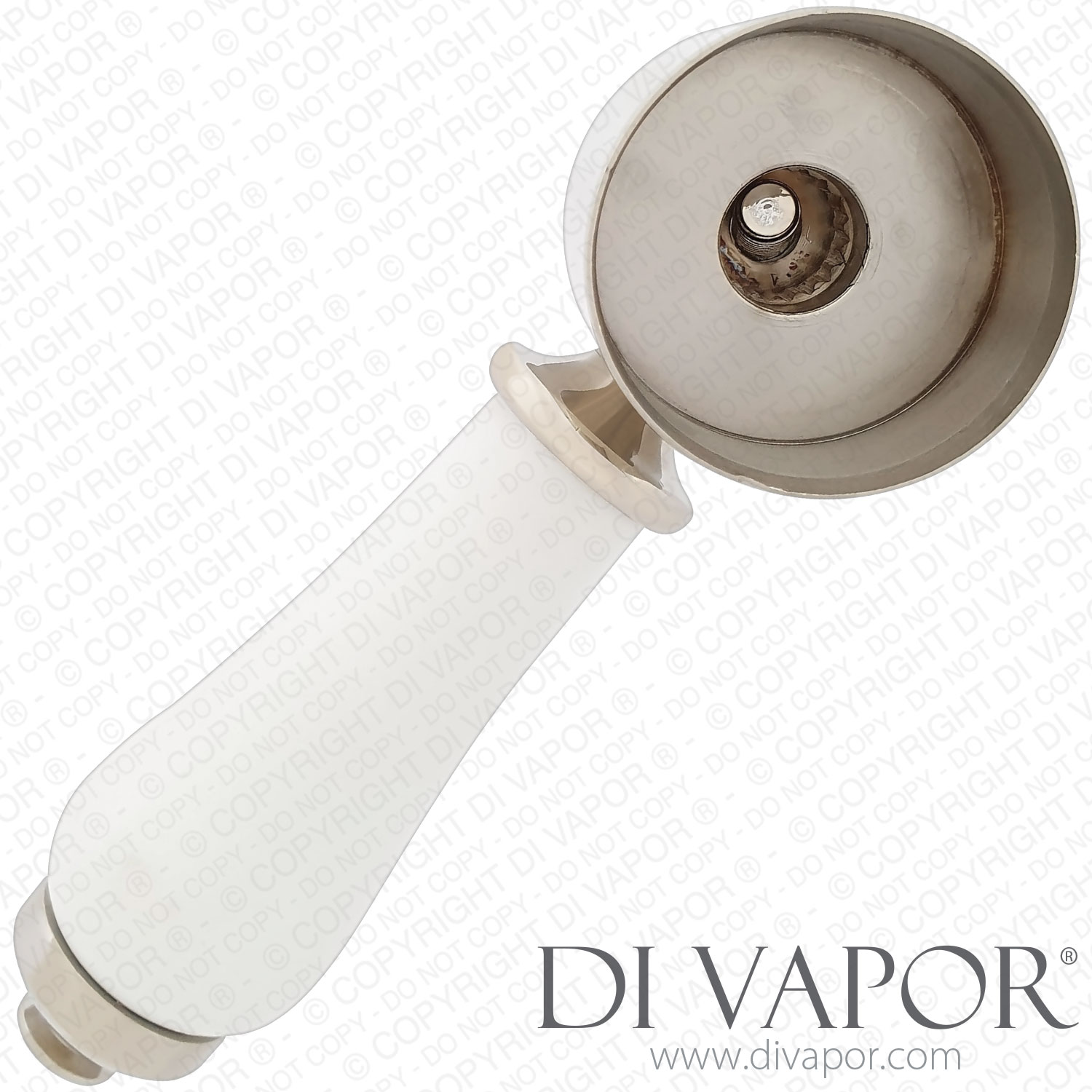 Diverter Handle Assembly for Bath Shower Mixer Handle 19 Splines Gold