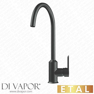 ETAL 568XR ETAL Single Lever Mono Mixer Kitchen Tap Granite Black Spare Parts