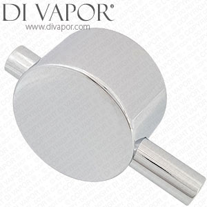 Niagara Equate Concealed Shower Valve Round Chrome Temperature Control Handle for 9M357 Thermostatic Cartridge - 56Z74 Compatible Spare