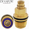 1/2 Inch Ceramic Disc Flow Cartridge with Threaded Top