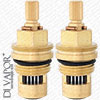 Crosswater 57BLSP002/C Pair of Cartridges