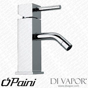 Paini 57CR211 Axia Single Lever Basin Mixer Tap with 1
