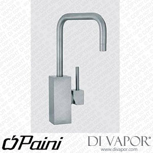 Paini 57CR250 Axia Single Lever Basin Mixer with Swivel Spout and 1