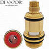 1/2 Inch Ceramic Disc Flow Cartridge with Threaded Top - 58945UN