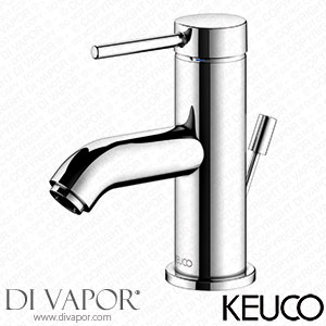 Keuco IXMO Soft Single Lever Basin Mixer 60 with Pop-Up Waste in Chrome - 59504012000 Spare Parts