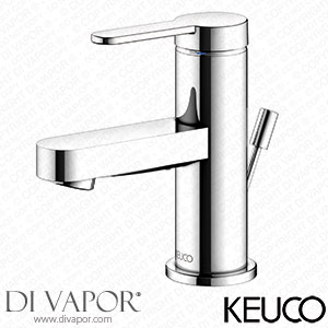 Keuco IXMO Flat Single Lever Basin Mixer 60 with Pop-Up Waste in Chrome - 59504013000 Spare Parts