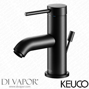 Keuco IXMO Soft Single Lever Basin Mixer 60 with Pop-Up Waste in Matt Black - 59504372000 Spare Parts
