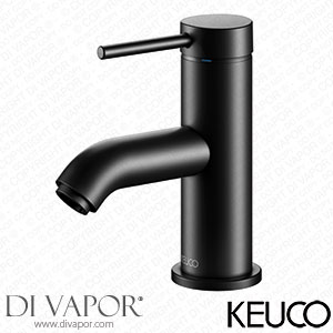 Keuco IXMO Soft Single Lever Basin Mixer 60 in Matt Black - 59504372100 Spare Parts
