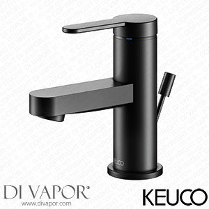 Keuco IXMO Flat Single Lever Basin Mixer 60 with Pop-Up Waste in Matt Black - 59504373000 Spare Parts