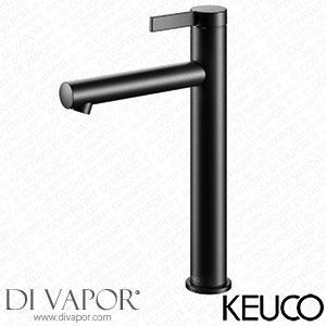 Keuco IXMO Pure Single Lever Basin Mixer 210 in Matt Black - 59510371100 Spare Parts