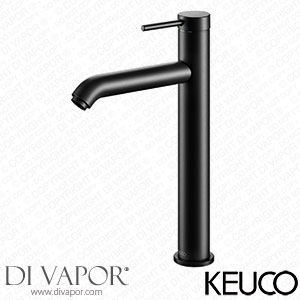 Keuco IXMO Soft Single Lever Basin Mixer 210 in Matt Black - 59510372100 Spare Parts