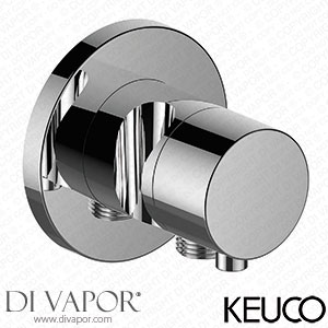 Valve Keuco Ixmo Comfort Round with Hose Connection and Hand Shower Holder Chrome 59541011201 Spare Parts