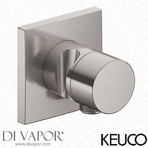 Valve Keuco Ixmo Pure Square with Hose Connection and Hand Shower Holder Brushed Bronze 59541030202 Spare Parts