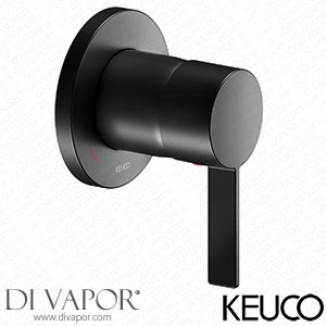 Concealed Bath Shower Mixer Keuco Ixmo Single Lever Round Black 59551379501 Spare Parts
