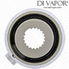 Dual Control Thermostatic Shower Valve Temperature Control Handle with Button Parts