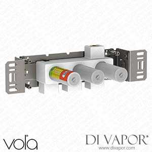 Vola Two-Handle Build-in Mixer, with Fixed Outlet Socket (600) Spare Parts