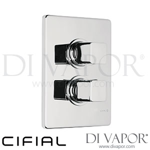 Cifial 600021CU Cudo Thermostatic Shower Valve Spare Parts