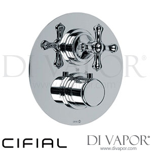 Cifial 600021ED Edwardian Thermostatic Shower Valve Spare Parts
