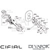 Cifial 600021EM Emmie Thermostatic Valve Dimension