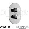 Cifial 600021EM Emmie Thermostatic Valve Spare Parts