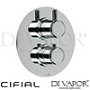 Cifial 600021SE Technovation 35 Thermostatic Shower Valve Spare Parts