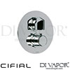 Cifial 600021SY Techno 65 Concealed Thermostatic Shower Valve 1 Outlet Spare Parts