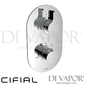 Cifial 600021T2 TH251 Thermostatic Valve 1 Outlet Spare Parts