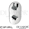 Cifial Thermostatic Valve 1 Outlet Spare Parts