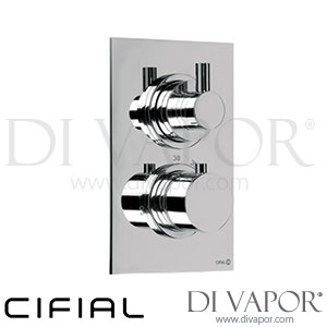Cifial 600021TB Techno 300 Thermostatic Valve 1 Outlet Shower Spare Parts