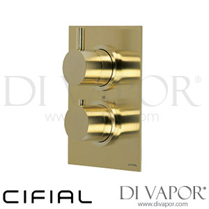 Cifial 600021TH-X11 PVD X11 Thermostatic Shower Valve 1 Outlet Spare Parts