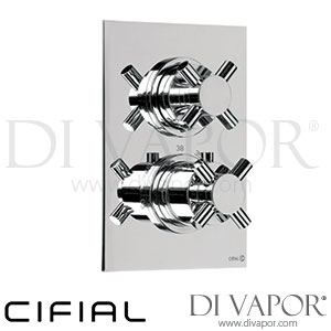 Cifial 600021THX300 Techno X300 Thermostatic Valve 1 Outlet Shower Spare Parts