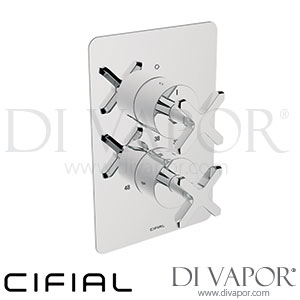 Cifial 600021TX Texa Thermostatic Shower Valves 1 Outlet Spare Parts