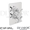 Cifial Texa Thermostatic Shower Valves 1 Outlet Spare Parts