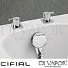 Cifial 600033CL Coule Deck Valves and Aqua Filler Spare Parts