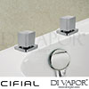 Cifial 600033CU Cudo Deck Valves and Aqua Filler Spare Parts