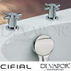 Cifial 600033THX300 Techno X300 Deck Valves Aqua Filler Spare Parts