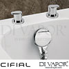 Cifial 600033VV Viva Deck Valves and Aqua Filler Spare Parts