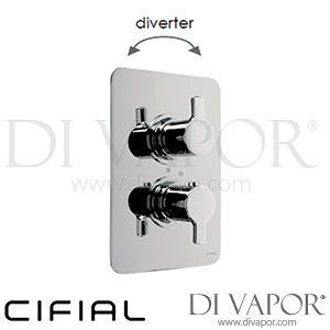 Cifial 600060CL Coule Thermostatic Shower Valve with Diverter Spare Parts