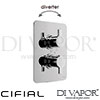 Cifial 600060CL Coule Thermostatic Shower Valve with Diverter Spare Parts