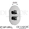 Cifial 600060EM Emmie Thermostatic Shower Valve with Diverter Spare Parts