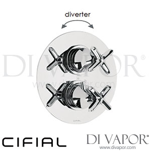 Cifial 600060HX Hexa Thermostatic Shower Valve with Diverter Spare Parts