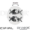 Cifial 600060HX Hexa Thermostatic Shower Valve with Diverter Spare Parts